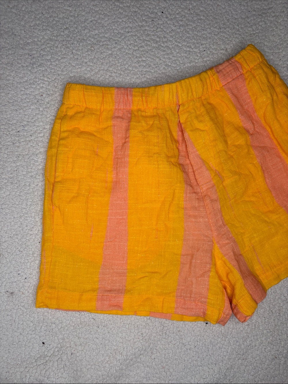 NWT Zara Striped Cotton Shorts: Size Small - Picture 3 of 7